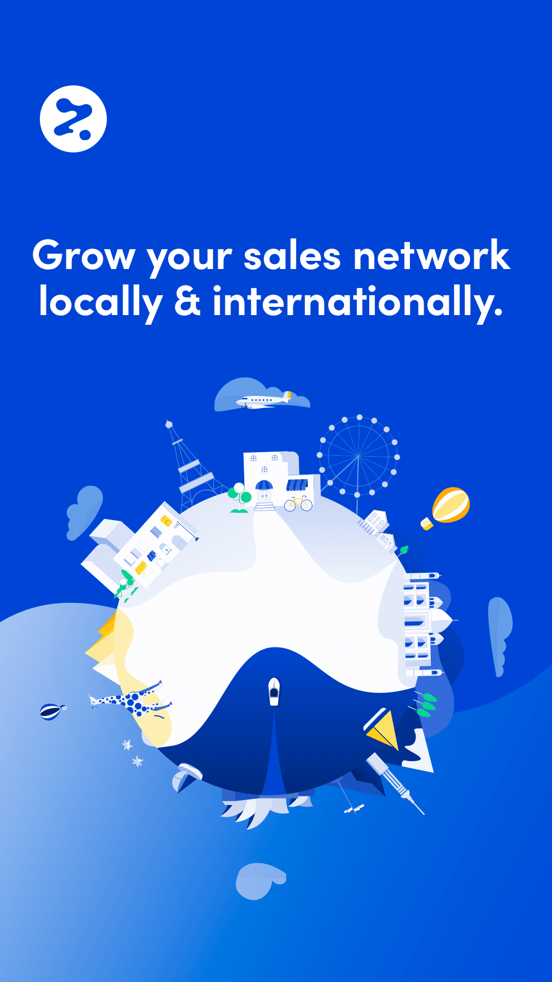 Grow your sales network locally & internationally