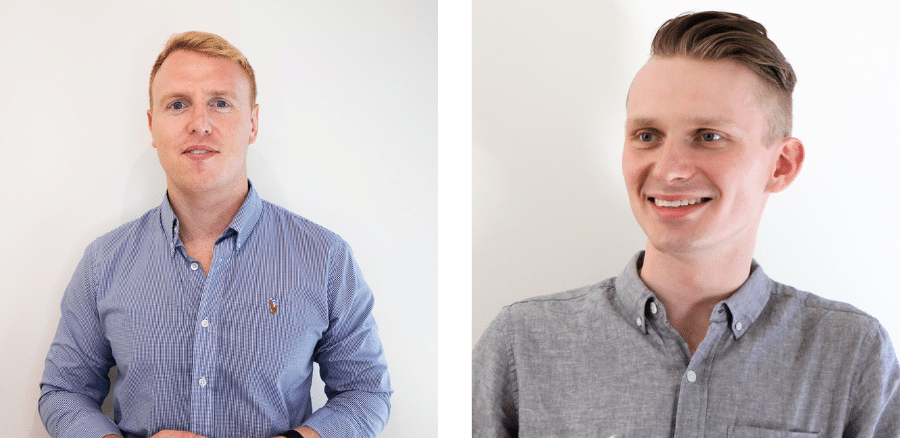 Joe Alder and Darcy Cremin