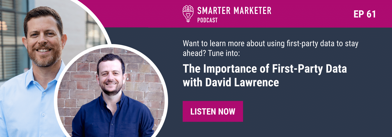 The Importance of First Party Data CTA