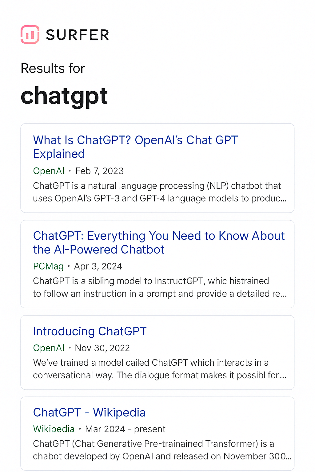 Get a baseline for word count